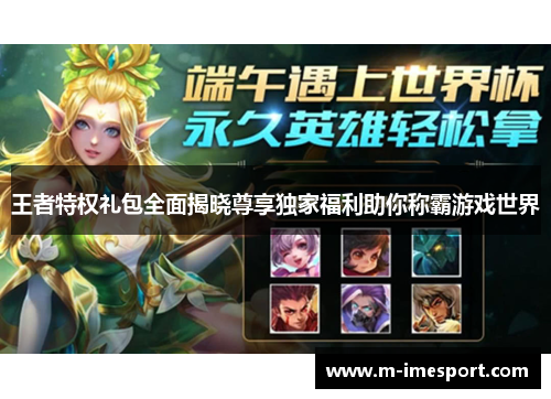 王者特权礼包全面揭晓尊享独家福利助你称霸游戏世界