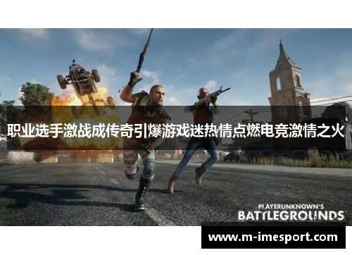 职业选手激战成传奇引爆游戏迷热情点燃电竞激情之火